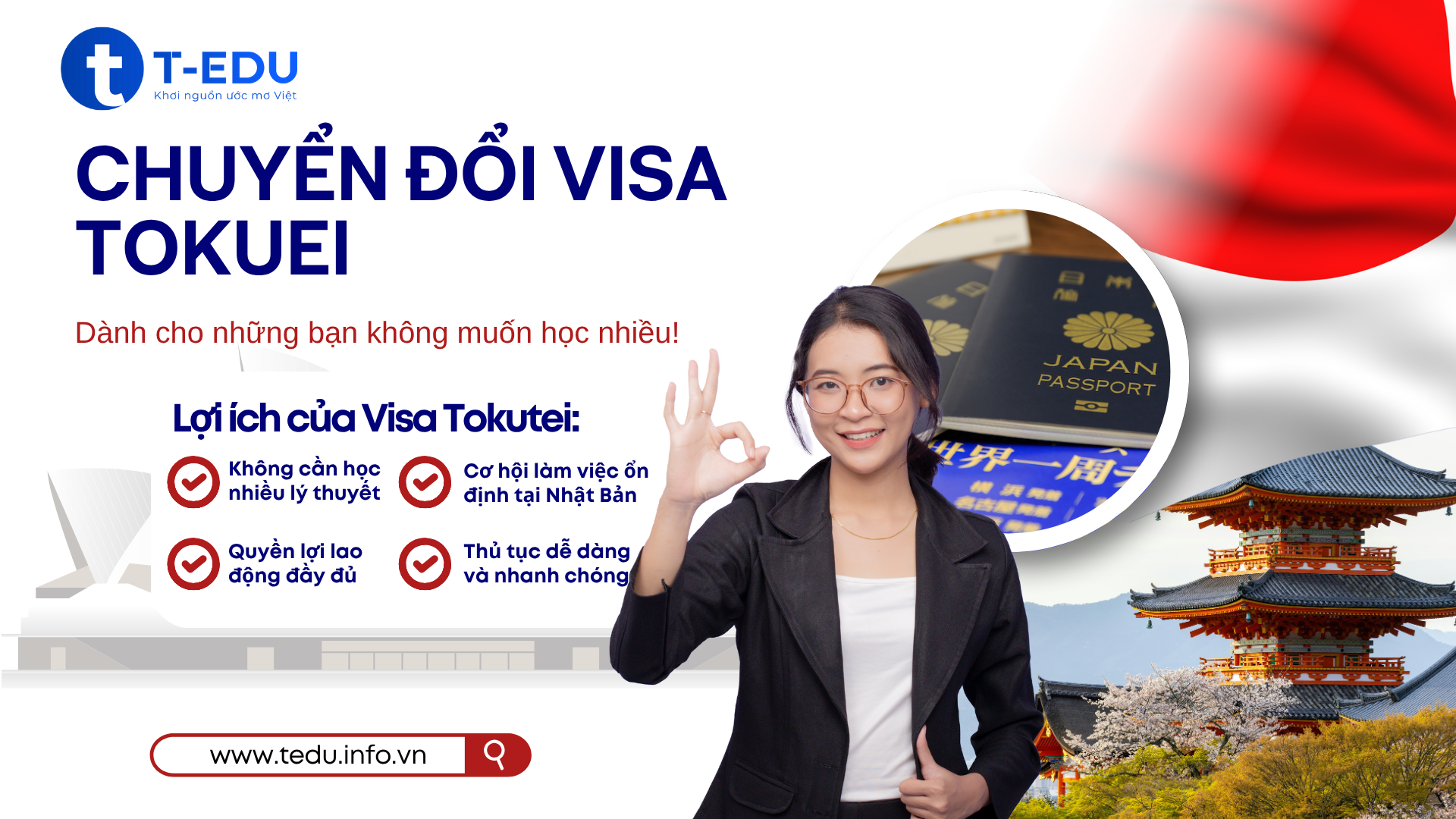 Chuyển đổi Visa Tokutei: Dành cho những bạn không muốn học nhiều
