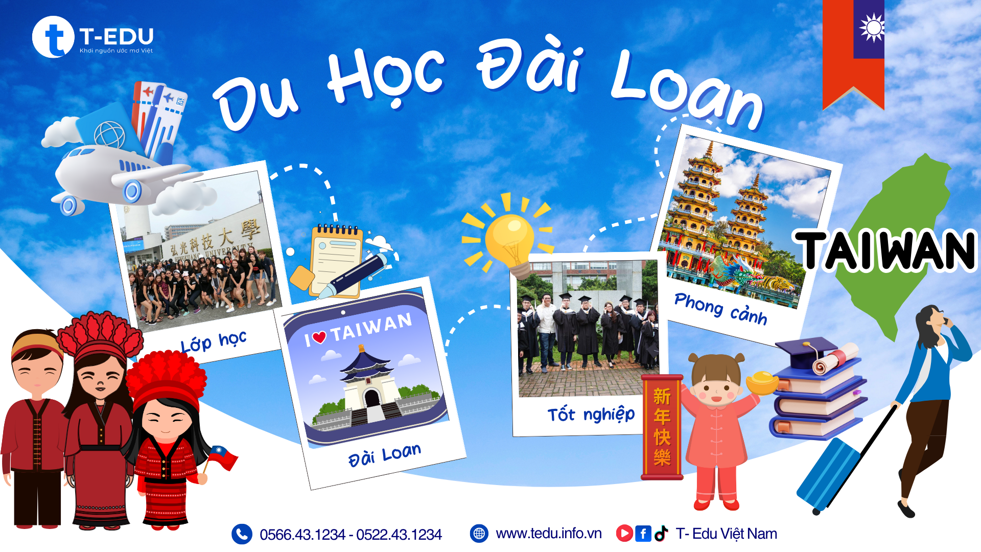 Top 5 trường đại học tại Đài Loan thu hút du học sinh Việt Nam năm 2025