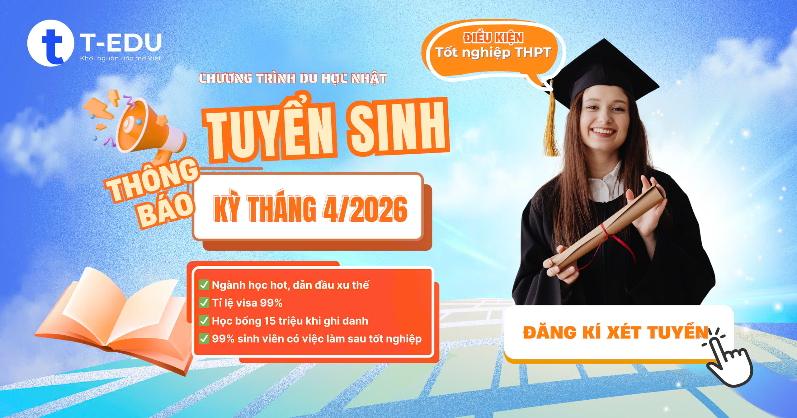 DU HỌC NHẬT BẢN CÙNG T-EDU