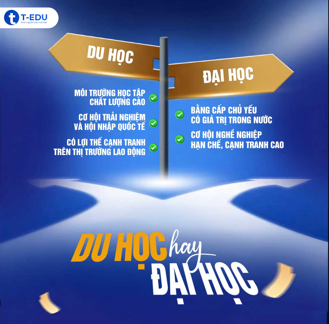 tại sao bạn nên chọn du học thay vì đại học trong nước?