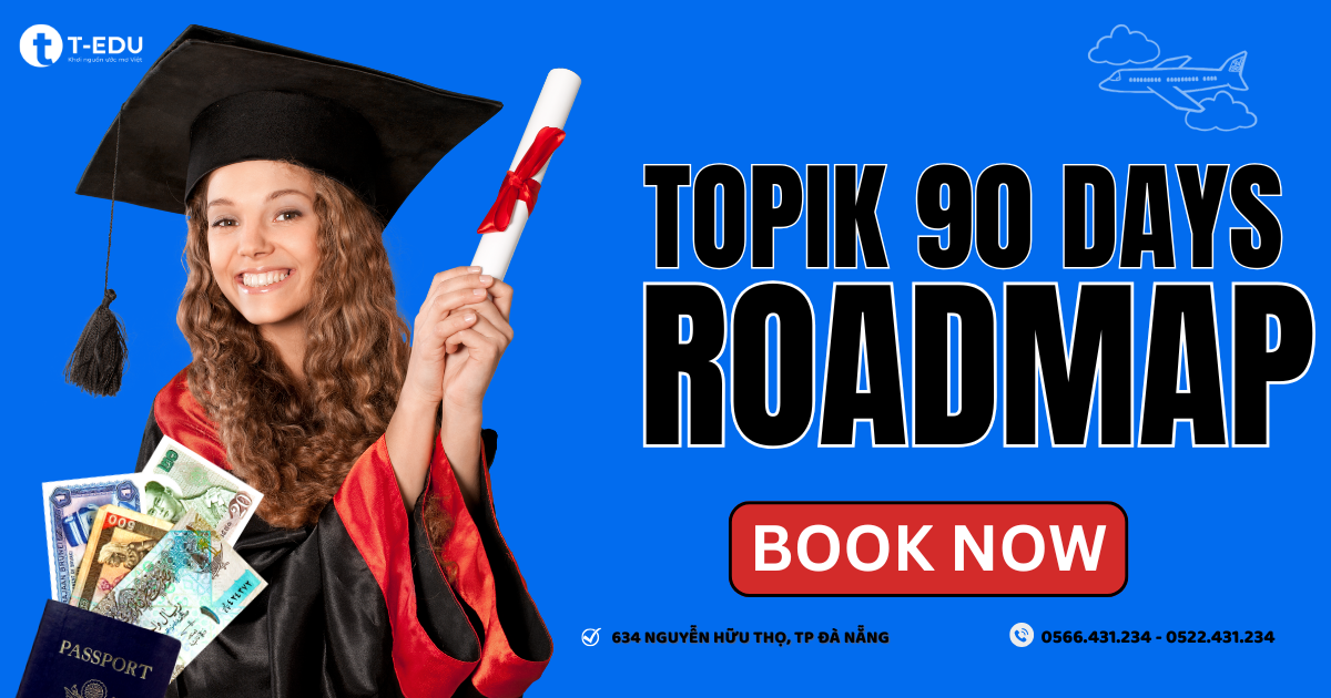 TOPIK Từ Con Số 0: Lộ Trình 90 Ngày Chạm Mốc I–II + Tài Liệu Miễn Phí