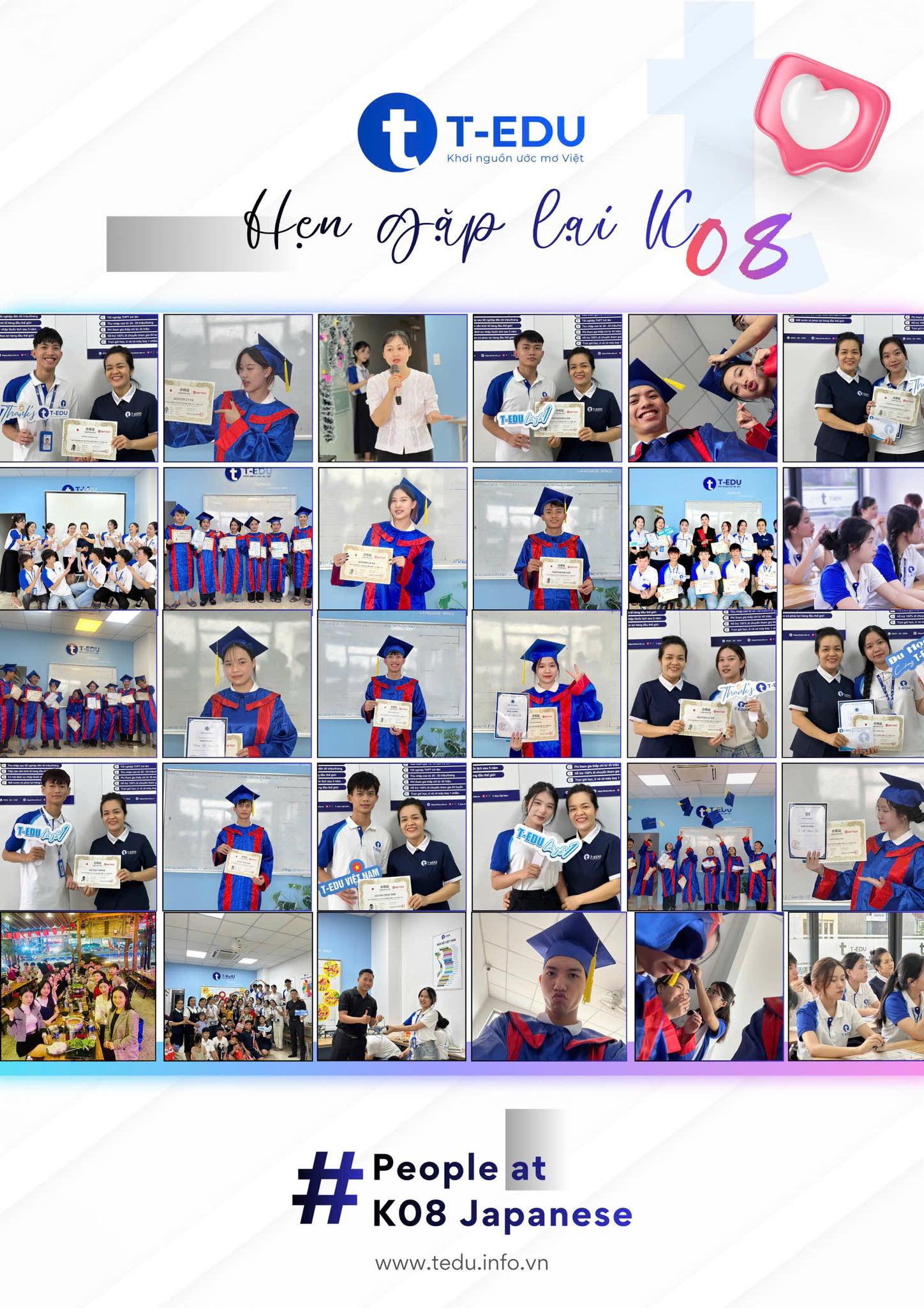 Hành Trình “Khởi Nguồn Ước Mơ Việt” Khóa K08 Japanese T-EDU Đã Hạ Cánh Vinh Quang!