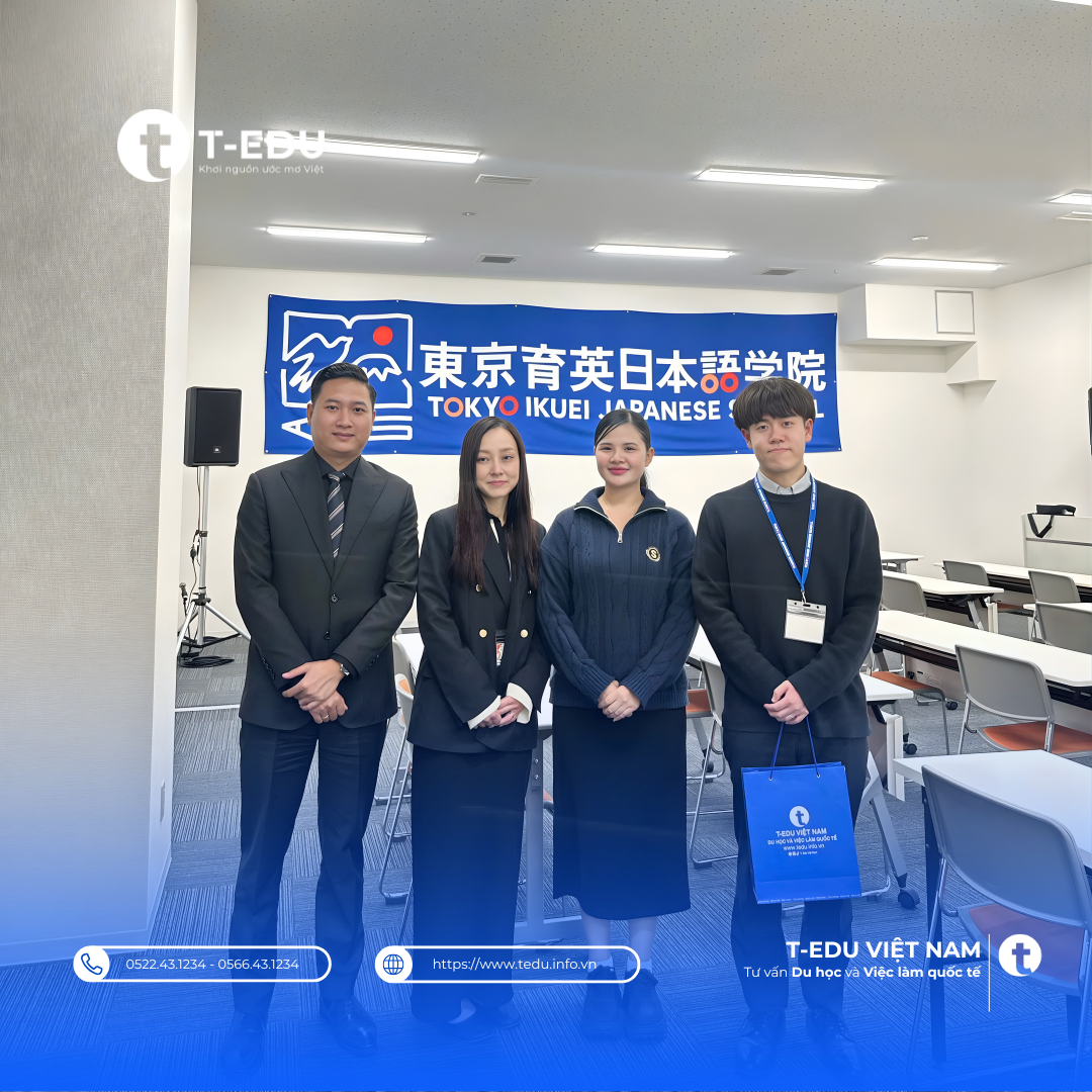 T-EDU VIỆT NAM THĂM TOKYO IKUEI 3