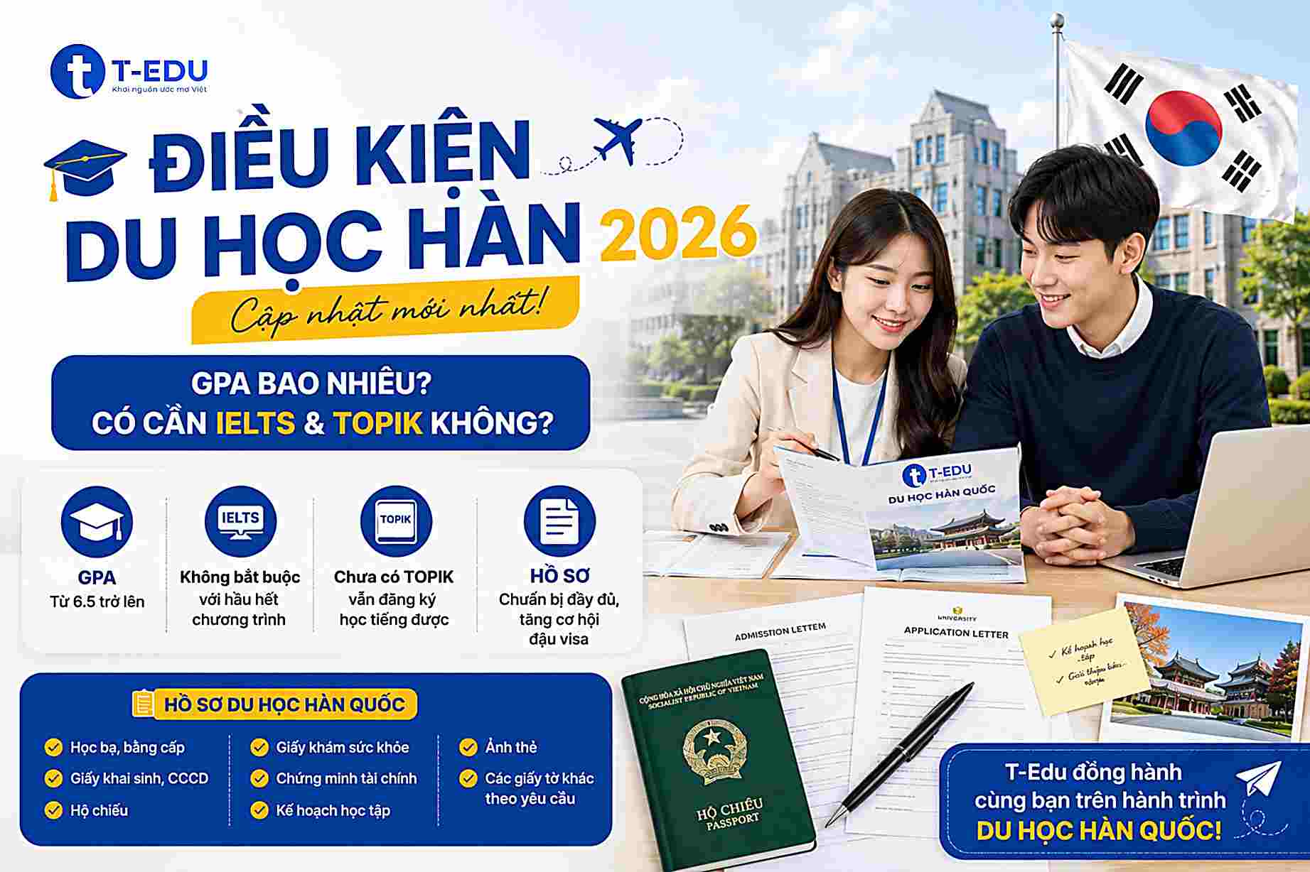 Điều kiện du học Hàn