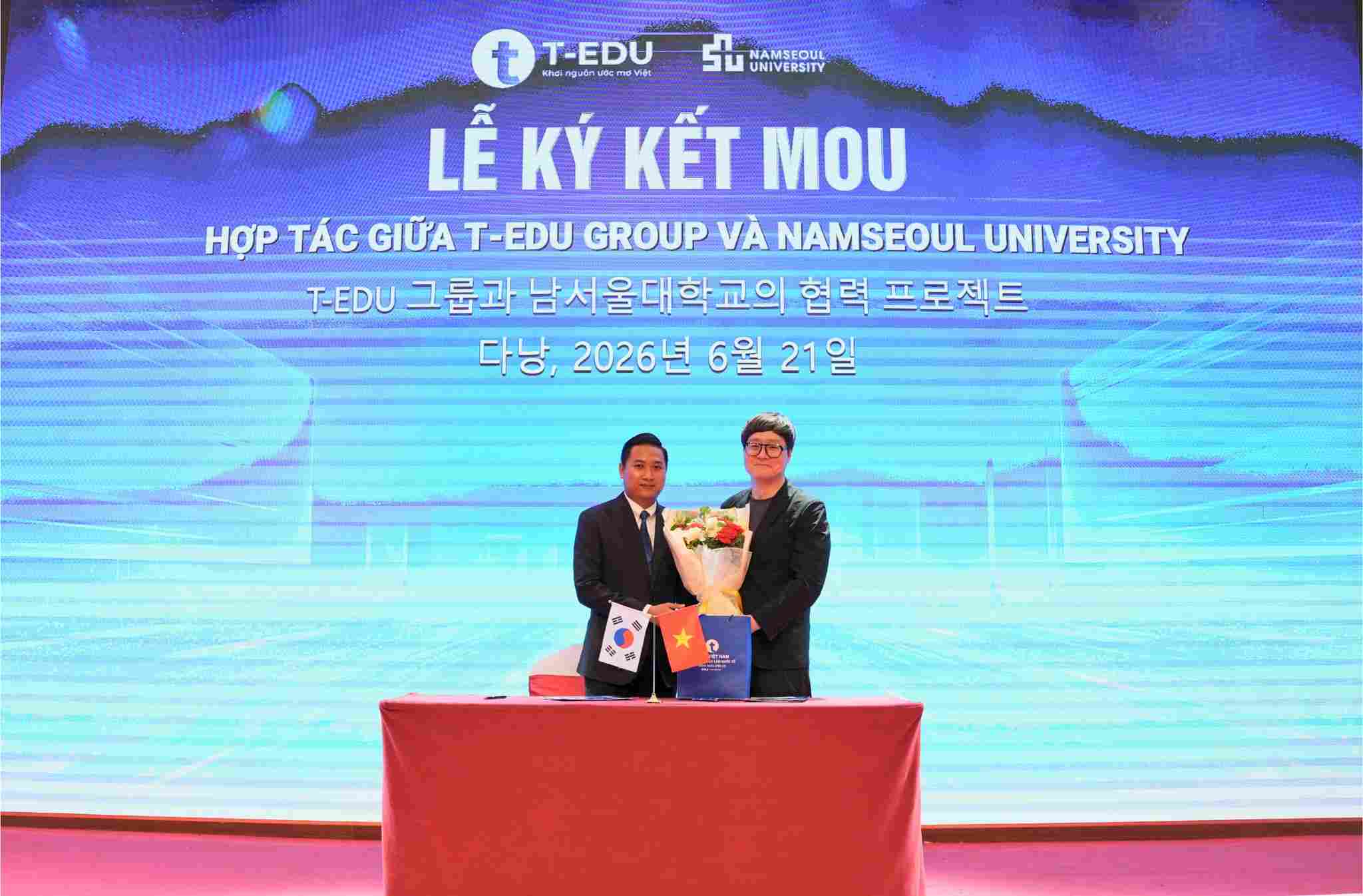 T-Edu với Đại học Namseoul