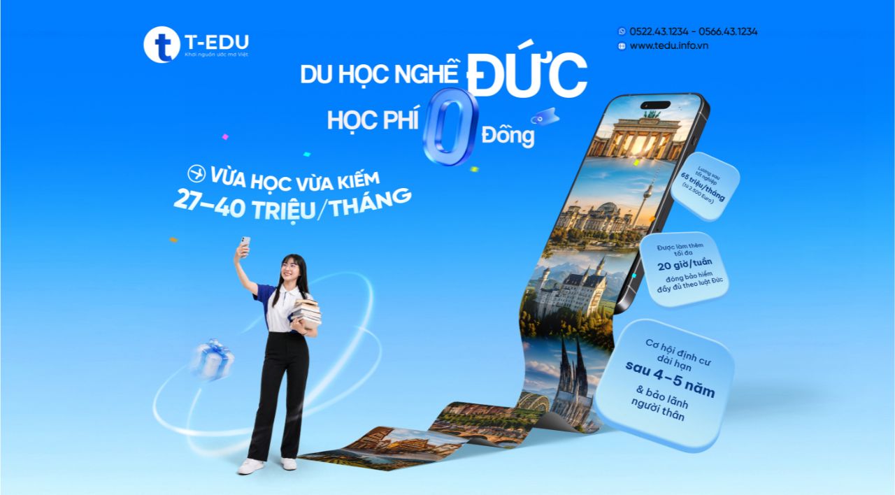 Du học nghề Đức.